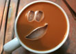 smiling coffee